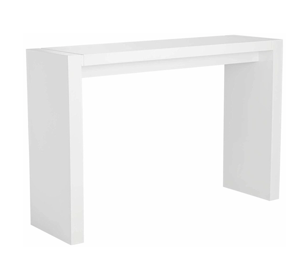5' Opal White Pub Table