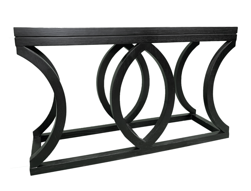 Swerve Wooden Console Table