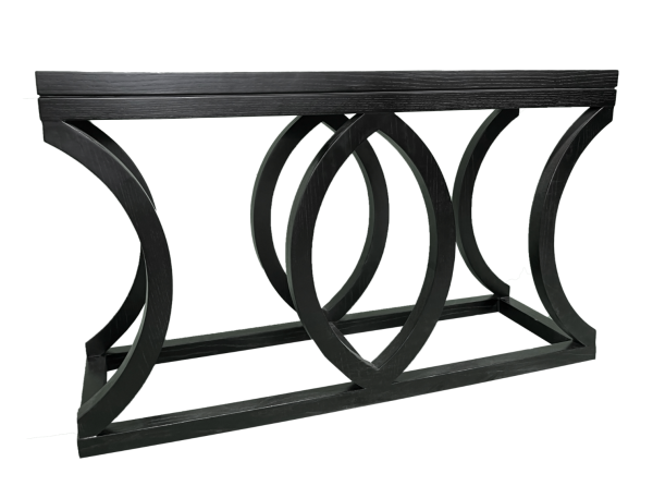 Swerve Wooden Console Table