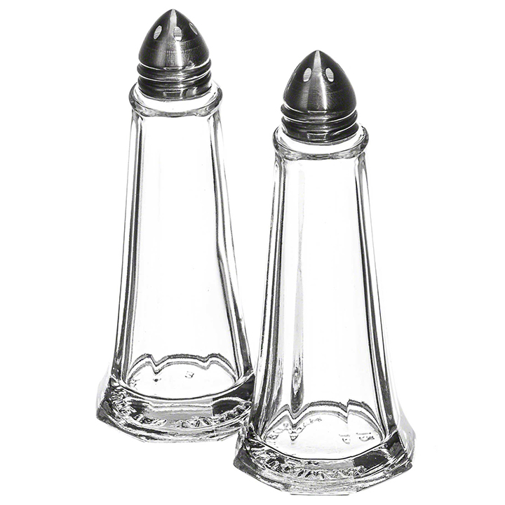Classic Tower Style Salt & Pepper