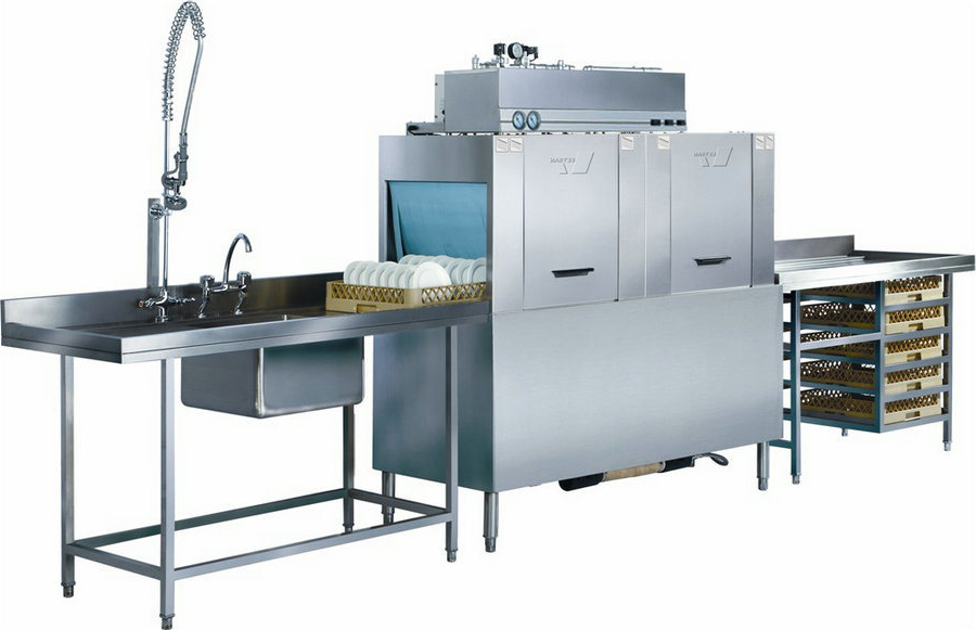 High Temp. Conveyor Dishwasher