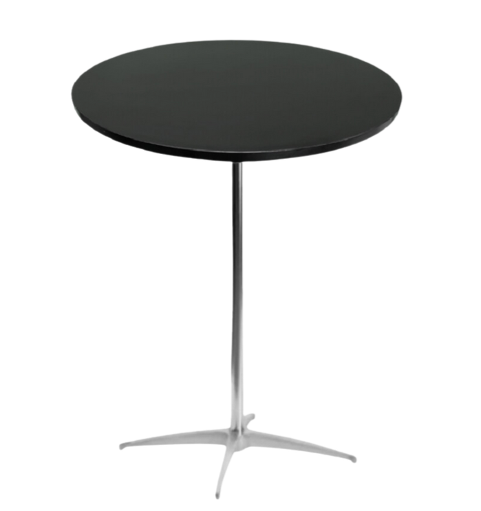 36" Midnight High Top Table