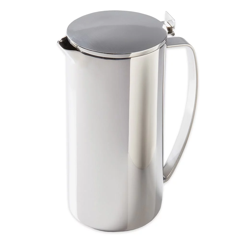 Water Pitcher Stainless - With Lid.