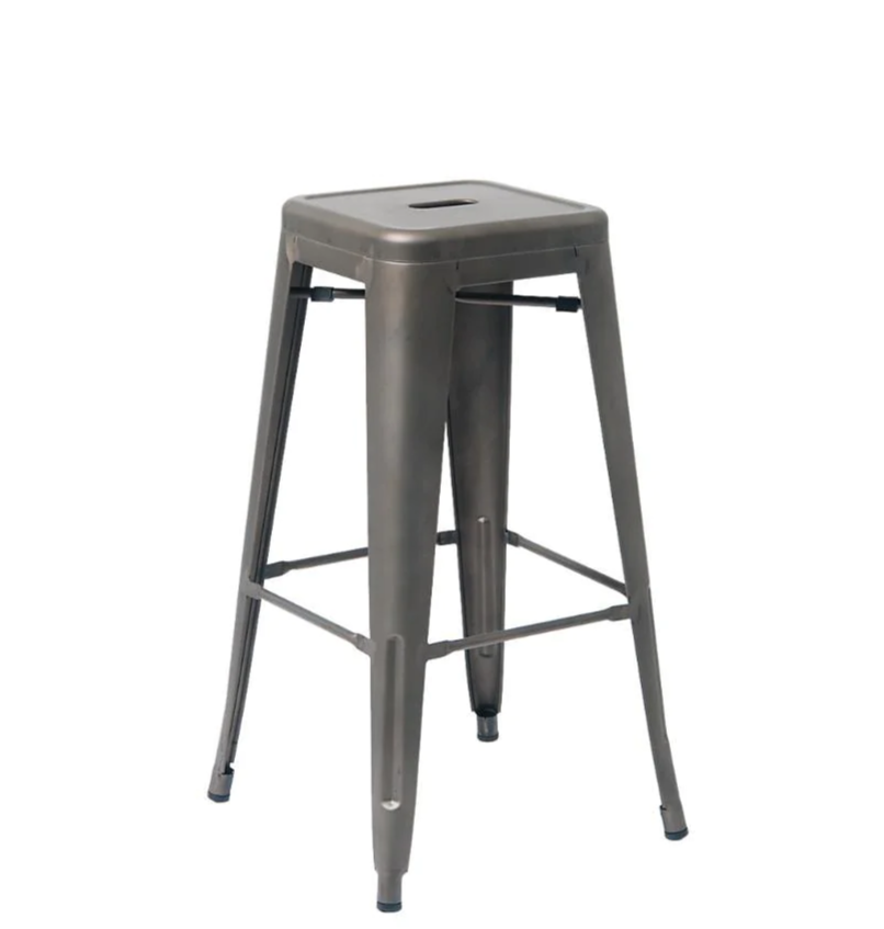 Gunmetal Bar Stool