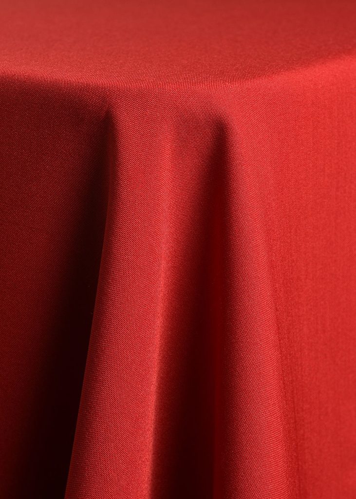 Regal Red Linen