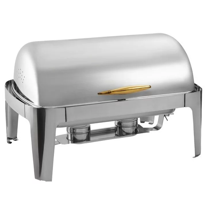 8 Quart Roll Top Stainless Chafer