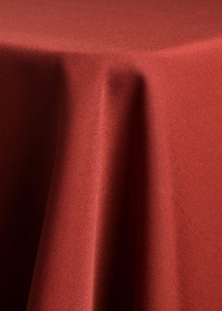Brick Red Linen