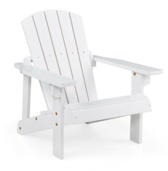 White Adirondack Chair