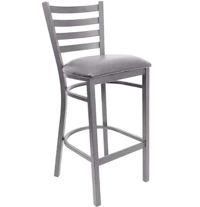 Grey Bar Stool