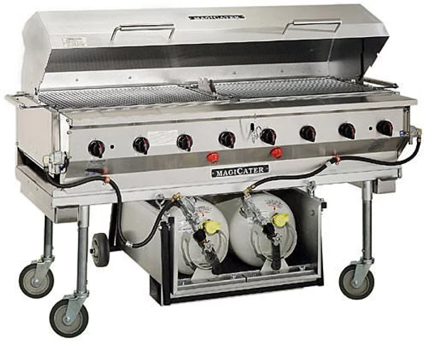 Char-broiler Grill with Hood - Propane