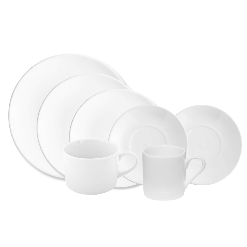 Modern White Round Collection