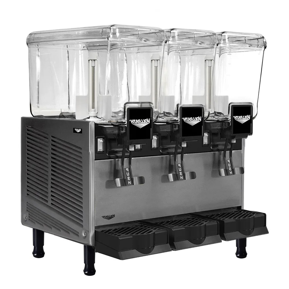 Triple Refrigerated Beverage Dispenser - 3 Gallon