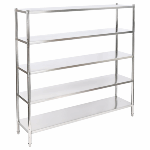 White Acrylic Bar Back Shelves