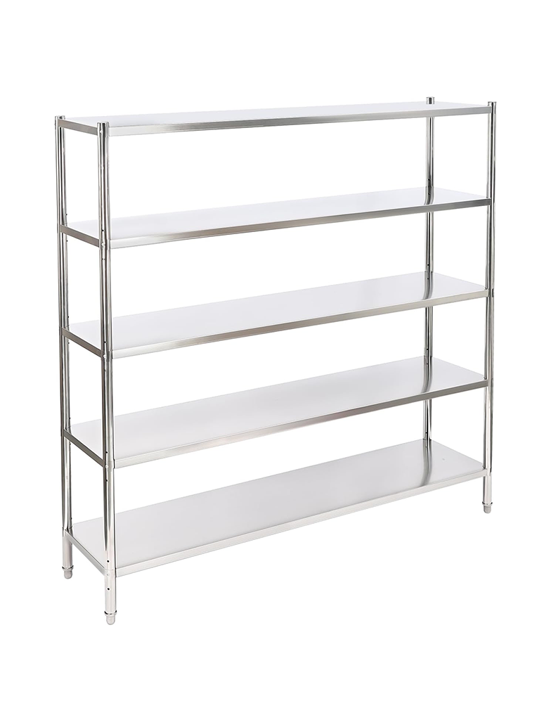 White Acrylic Bar Back Shelves