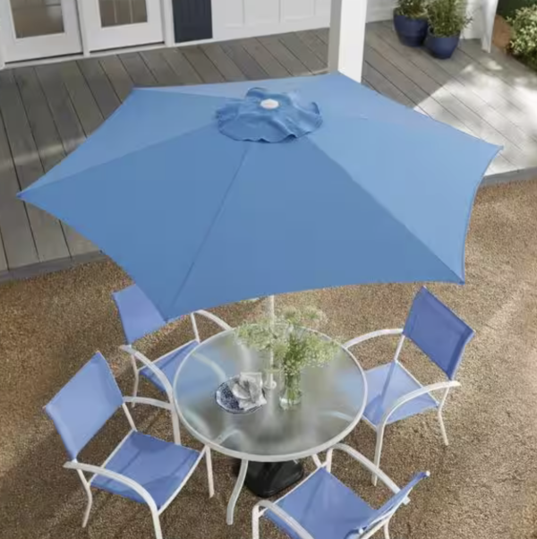 Glass Top Umbrella Table - Image 2
