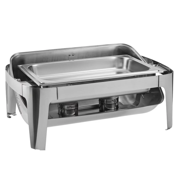 8 Quart Roll Top Stainless Chafer - Image 2
